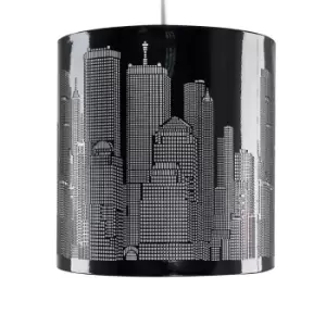 Image of Skyline Pendant Shade in Black