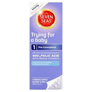 Image of Seven Seas Trying for a Baby Pre-Conception Pills 28