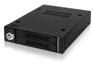 image of Icy Dock MB992SK-B storage drive docking station