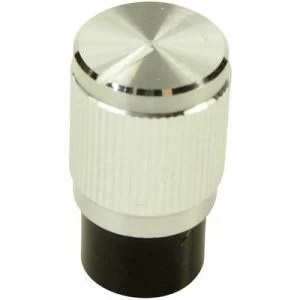 Control knob Silver x H 10.7mm x 19mm Cliff