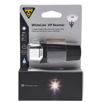 image of Topeak WhiteLite HP Beamer Cycle Light - Black