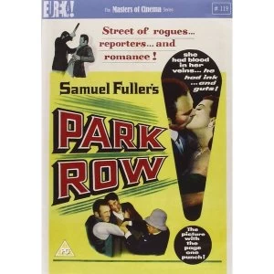 Image of Park Row DVD
