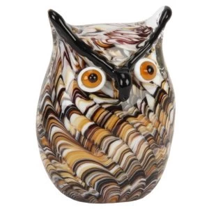 Image of Objets d'Art Figurine - Swirling Owl