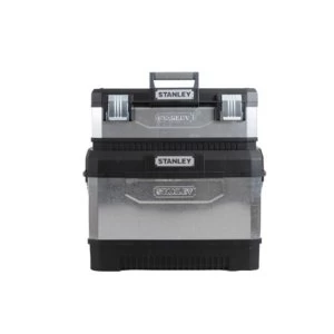 Image of Stanley Galvanised Rolling Tool Chest and Toolbox
