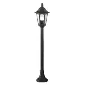 Image of Outdoor IP44 1 Bulb Short Mini Lamp Post Pillar Black LED E27 100W d02092