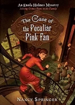 Image of case of the peculiar pink fan an enola holmes mystery