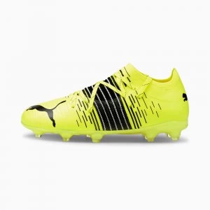 Image of PUMA Future Z 2.1 FG/AG Youth Football Boots, Yellow Alert/Black/White Size 1 Shoes