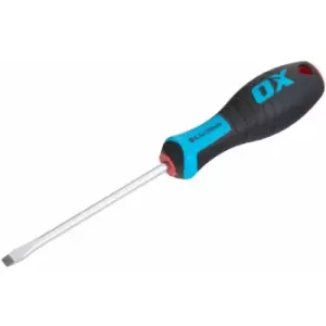 image of Ox Tools - ox Pro Slotted Flared Screwdriver 100x5.5mm