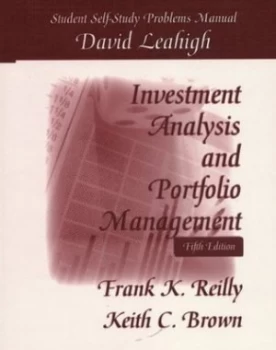 Image of Investment Analysis and Portfolio Management by Frank K Reilly and Keith Brown Paperback