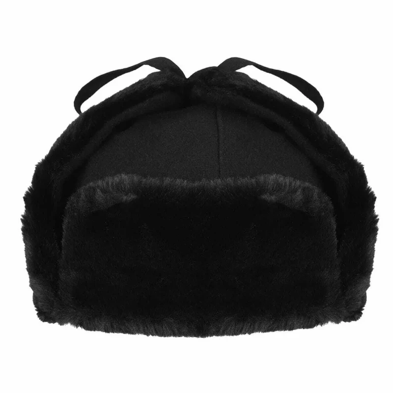 Image of Kangol Hat Kangol Wool Ushanka Noir Unisex L