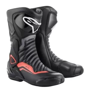 Image of Alpinestars SMX-6 V2 Black Gray Red Fluo 46
