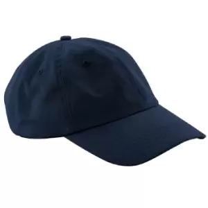 Image of Beechfield Unisex Low Profile 6 Panel Dad Cap (Pack of 2) (One Size) (Navy Blue)