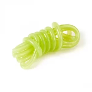 image of Fastrax Superflex Silicone Tubing Green (1 Meter)