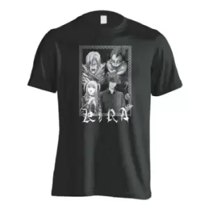 Image of Death Note T-Shirt Fighting Evil Size M