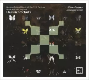 Image of Heinrich Schutz German Funeral Music of the 17th Century Musicalische Exequien by Heinrich Schutz CD Album