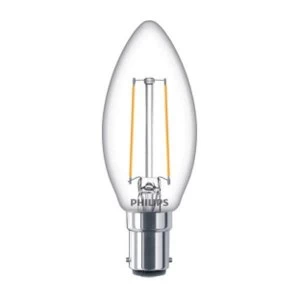 Image of Philips 2W LEDCandle B15 SBC Candle Very Warm White - 76688000
