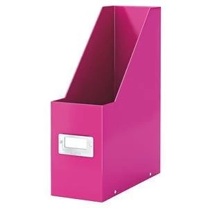 Image of Original Leitz Click Store Magazine File Pink