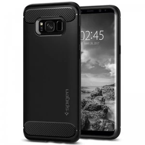 image of Spigen Samsung Galaxy S8 Case Rugged Armor - Black