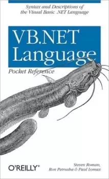 Image of VB.NET language pocket reference - Steven Roman, PhD - Paperback - Used