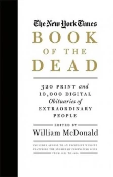 Image of The New York Times Book of the Dead by William Mcdonald Hardback