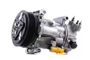 image of VALEO AC Compressor PEUGEOT,CITROEN 813223 6453QJ,6453QK,6453WK Compressor, air conditioning 6453WL,6453ZX,6453ZZ,648708,9678656080,9822826880,6453QJ