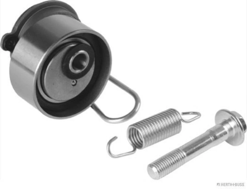 Image of HERTH+BUSS JAKOPARTS J1144053 Tensioner Pulley, timing belt with screw, with spring Tensioner Pulley,timing belt (308)