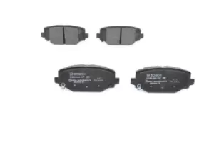 Image of Bosch Brake pad set FIAT,LANCIA 0 986 494 767 K68159526AC,K68159526AC,K68159526AC