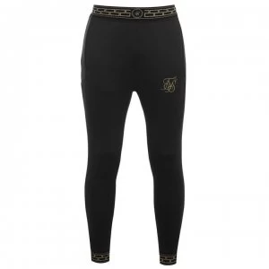 image of SikSilk Agility Track Pants - Black/White