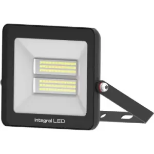 image of Integral LED Super Slim II Floodlight IP67 IK08 50W 4000K 5000lm Aluminium