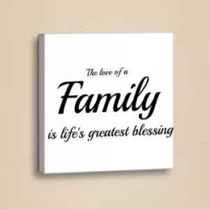 Image of SLO045 Black White Decorative Canvas Painting