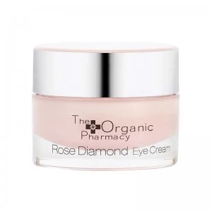 image of The Organic Pharmacy Rose Diamond Eye Cream 10ml