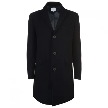 image of Linea Coburn Epsom Wool Coat - Navy