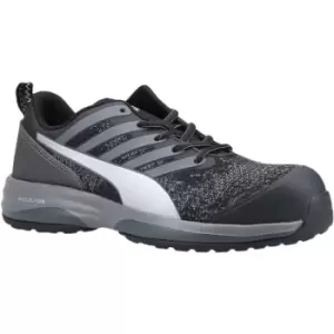 image of Puma Mens Charge Low Safety Trainers (12 UK) (Black/Grey) - Black/Grey