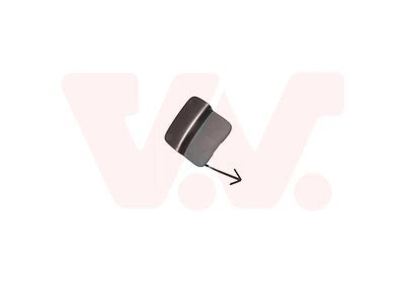 Image of VAN WEZEL Tow hook cover VAN WEZEL 5251587