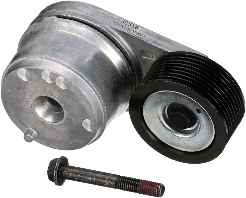 Image of GATES T38516 Tensioner with grooves Metal Belt Tensioner,v-ribbed belt (541)