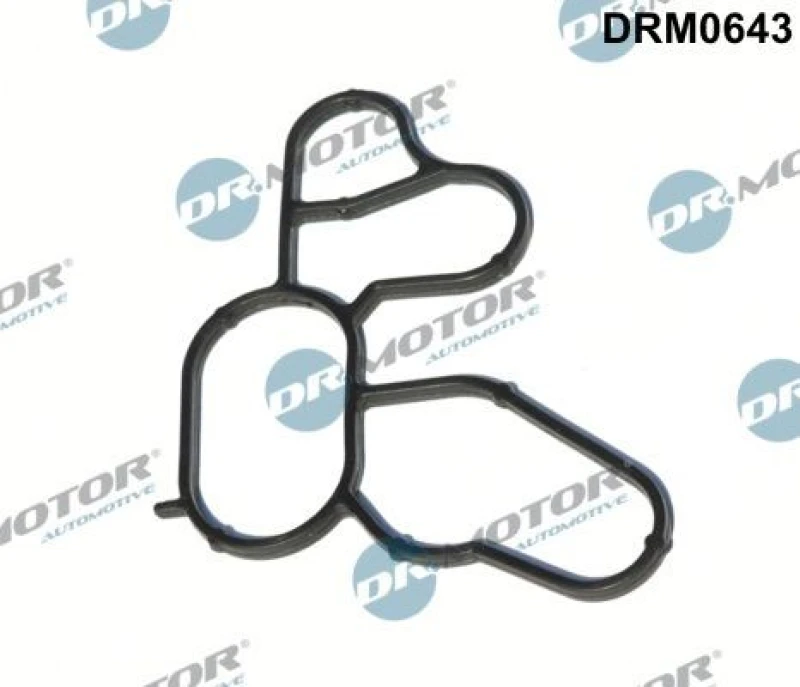 Image of DR.MOTOR AUTOMOTIVE Oil filter housing gasket DR.MOTOR AUTOMOTIVE DRM0643