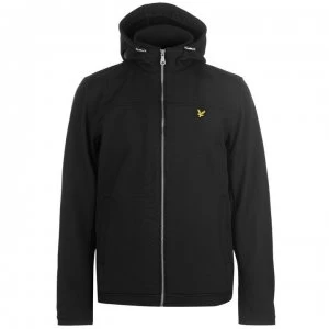 Image of Lyle and Scott Soft Shell Jacket - Jet Black Z865