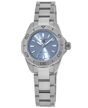Image of Tag Heuer Aquaracer Quartz Blue Dial Steel Womens Watch WBP1415.BA0622 WBP1415.BA0622