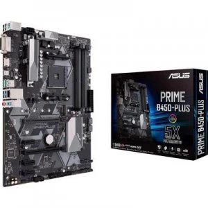Image of Asus Prime B450 Plus AMD Socket AM4 Motherboard