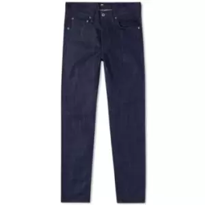 image of Edwin ED-55 CS Yukki Blue Denim Regular Tapered Jean