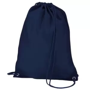 Image of Quadra Gymsac Shoulder Carry Bag - 7 Litres (One Size) (French Navy)