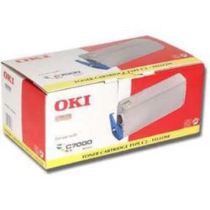 Image of OKI 41304209 Yellow Laser Toner Ink Cartridge