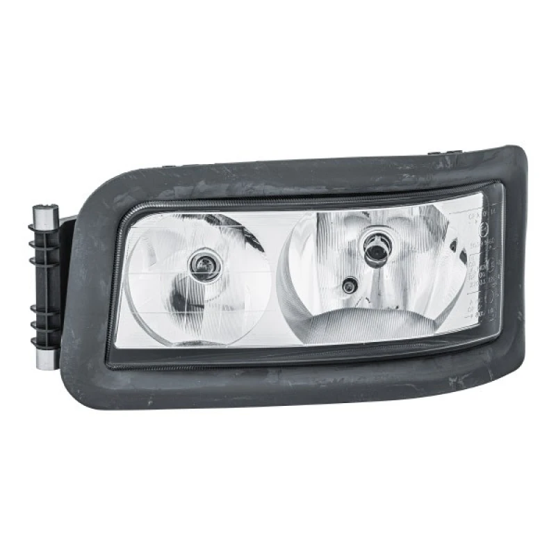 Image of HELLA 1EH 354 984-031 Headlights H7/H7, Left, with bulbs, Halogen Headlight (259)