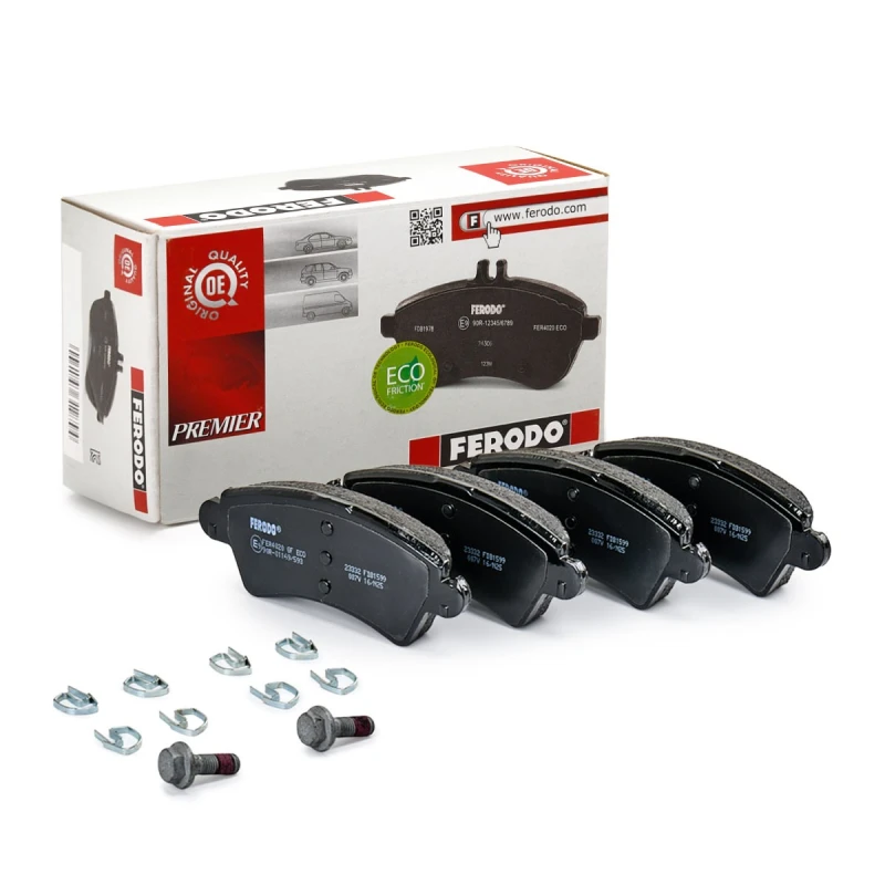 Image of FERODO Brake pad set FERODO FDB1599