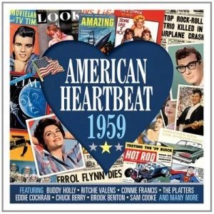Image of American Heartbeat 1959 by Various Artists CD Album