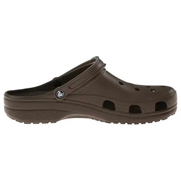 image of Crocs Mens Womens Classic Clog Vegan Work Shoes Sandals - UK 4 Brown unisex ES2702CHO4