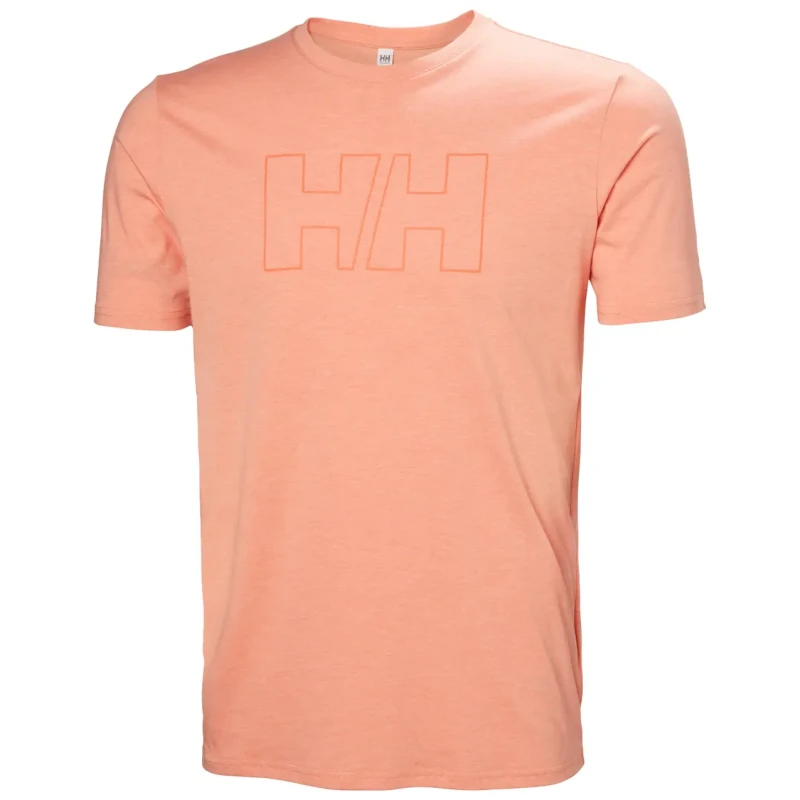 Image of T-Shirt Helly Hansen Tech Logo Orange Male L