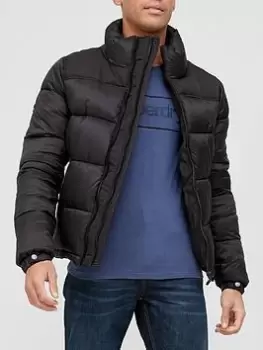 image of Superdry Code Padded Jacket - Black Size XL Men