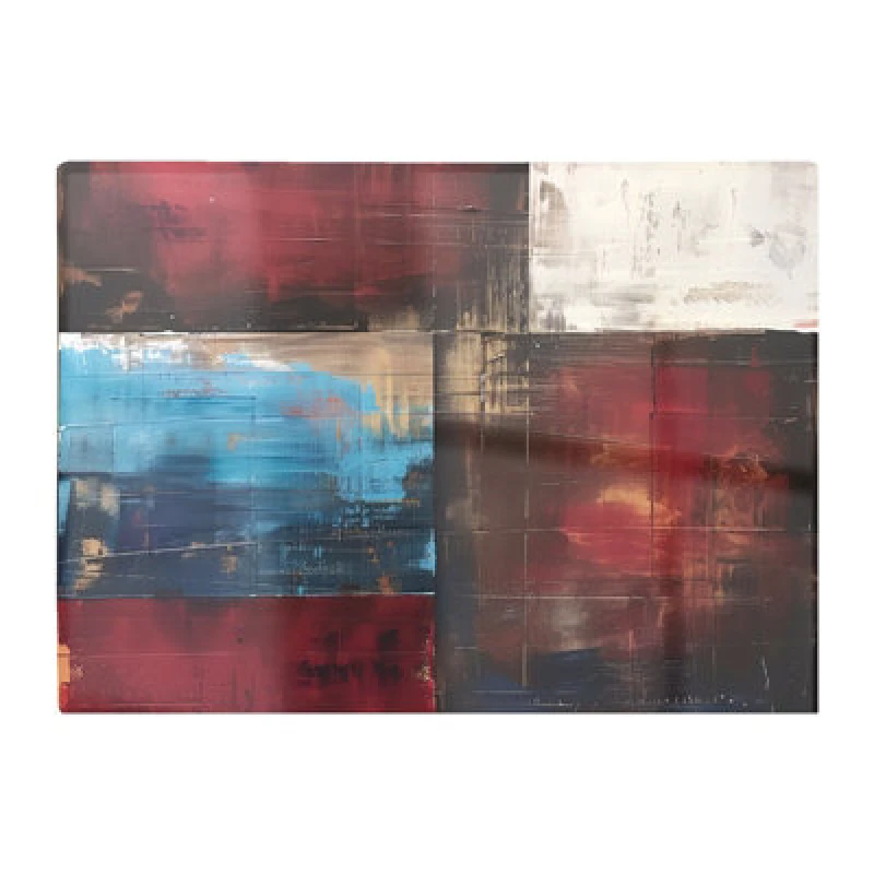 Image of Warren Reed Designer Rustic Harmony In Bold Colours Chopping Board