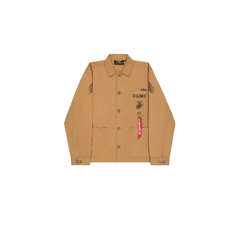 Image of alpha industries Jacket Alpha Industries P41 HBT Combat Vert Male L